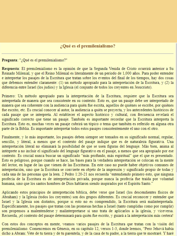 Diccionario Teológico y Biblia iPad screenshot 7 - Book app