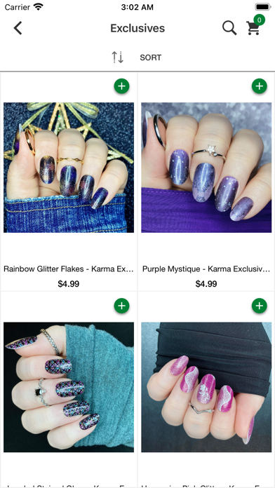 Karma Nail Wraps Screenshot