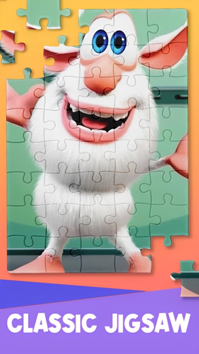 Booba Cartoon Jigsaw Puzzle Screenshot