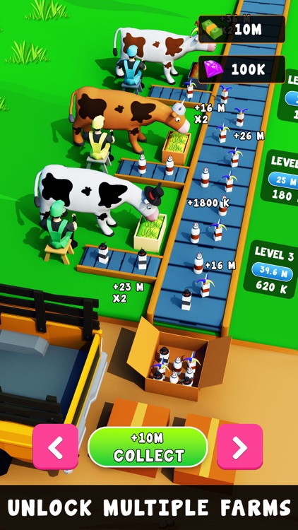 Egg Farm-Idle Milk Factory 3D