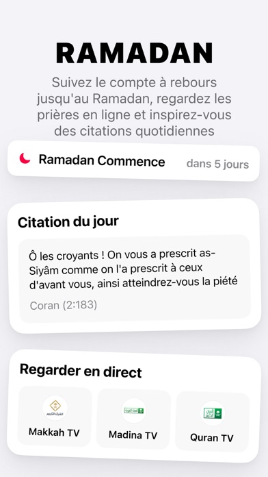 Screenshot #1 pour Coran en Français - Quran Pro