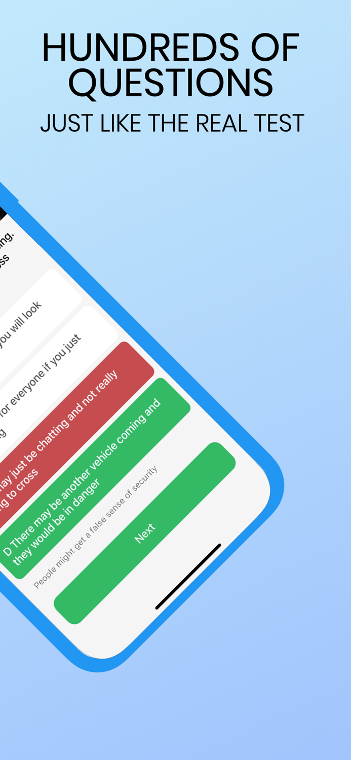 Pass Theory Now Test Cars