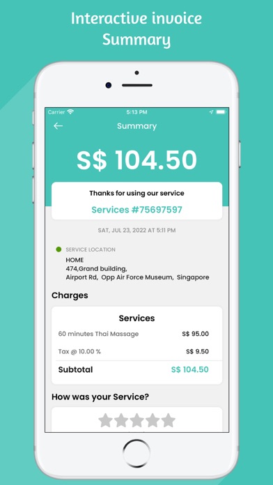 GrabMassage Screenshot