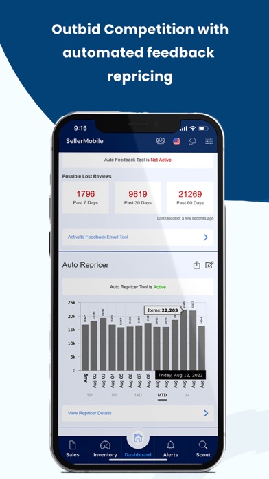 SellerMobile Screenshot
