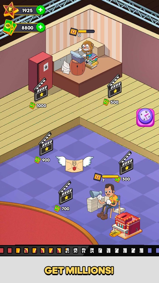 #6. Movie Maker - Idle Simulator (iOS) 게시자: AA2G1 LTD