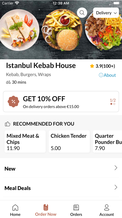 Istanbul Kebab House, Screenshot