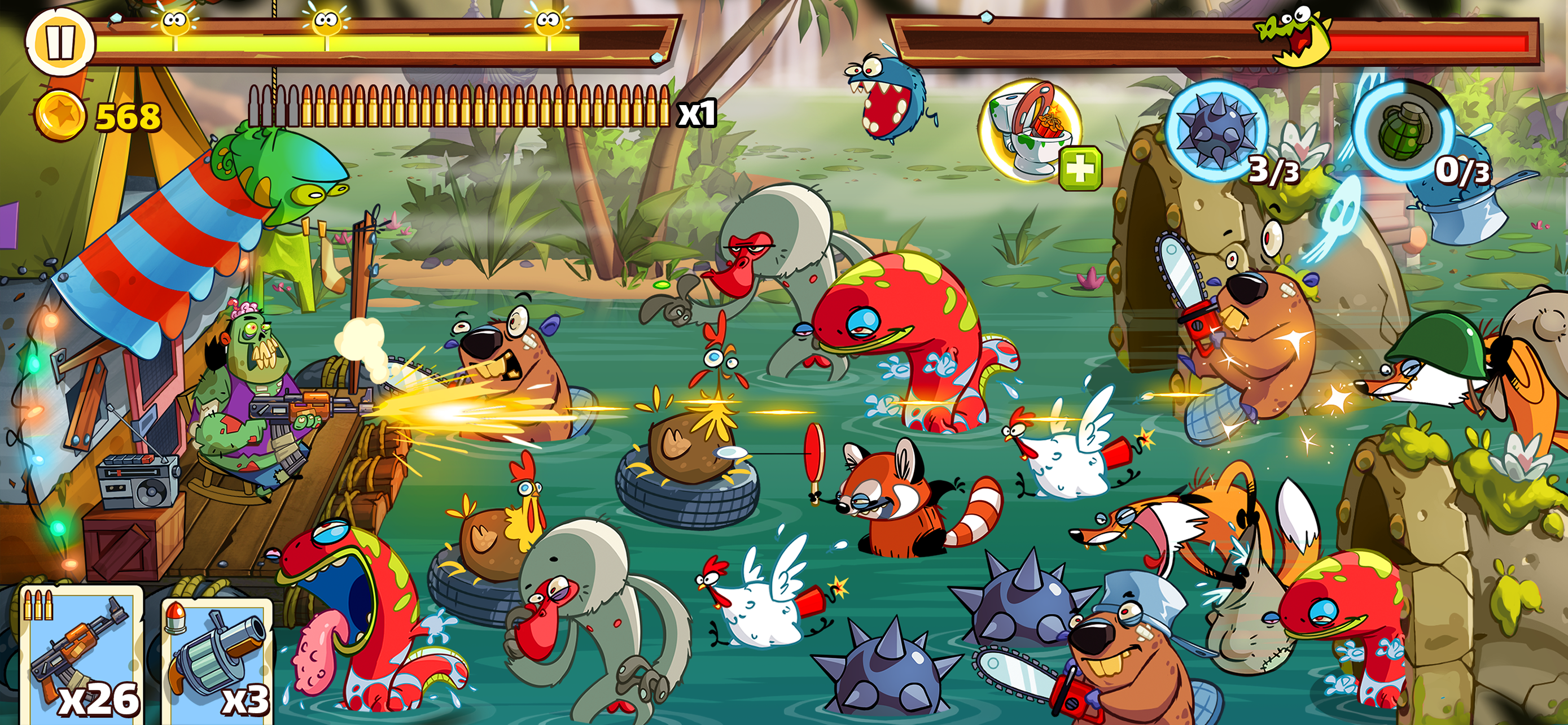 Swamp Attack 2