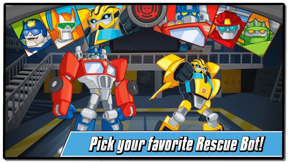 #1. Transformers Rescue Bots Hero (iOS) 由: Budge Studios