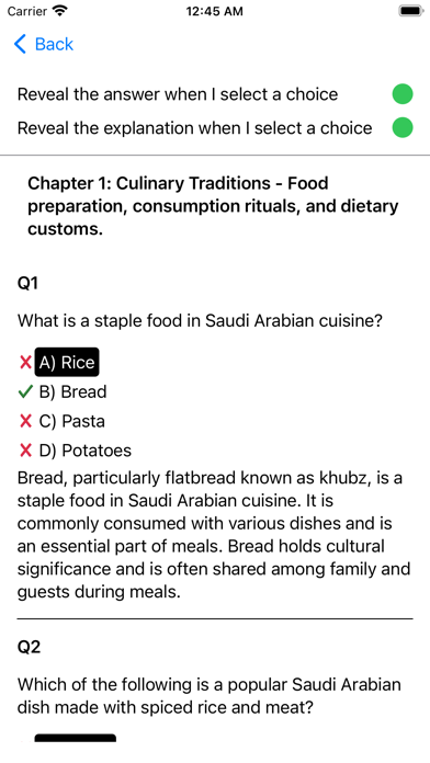 Culture of Saudi Arabia Exam Screenshot