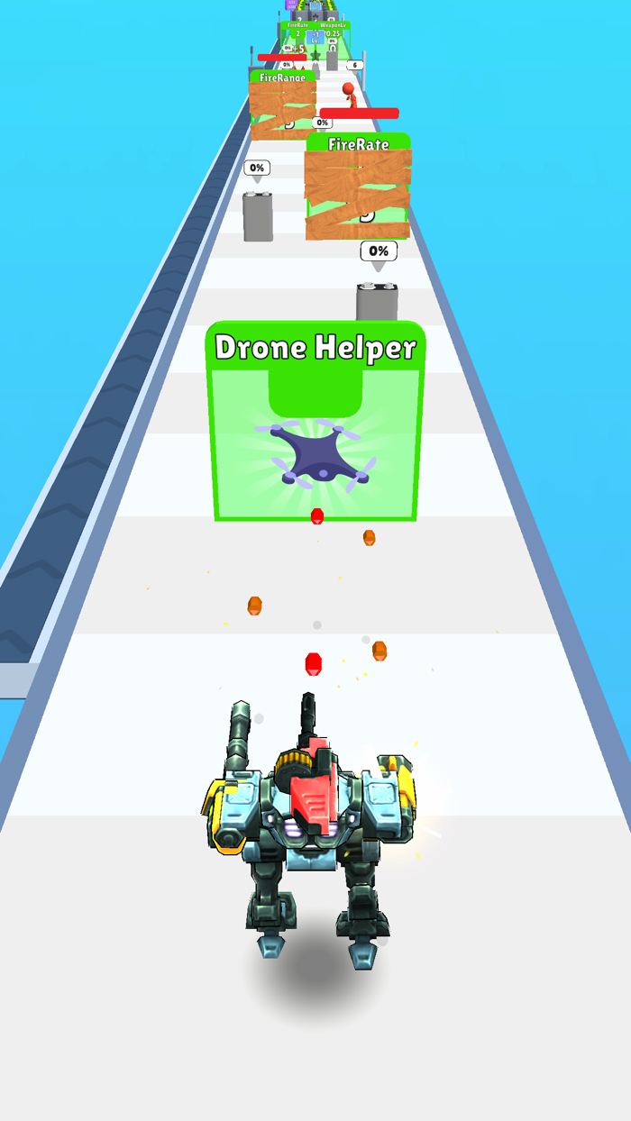 Mech Runner 3D Gun Battle