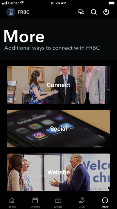 Franklin Road Baptist Church Screenshot