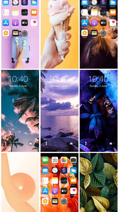 HD Wallpapers & Themes Design Screenshot
