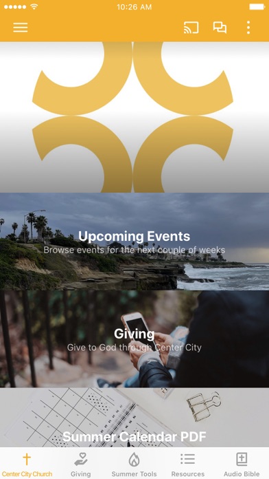Center City Church San Diego Screenshot