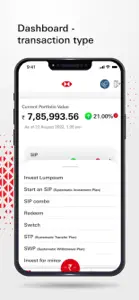 HSBC Mutual Fund Invest Xpress screenshot #2 for iPhone