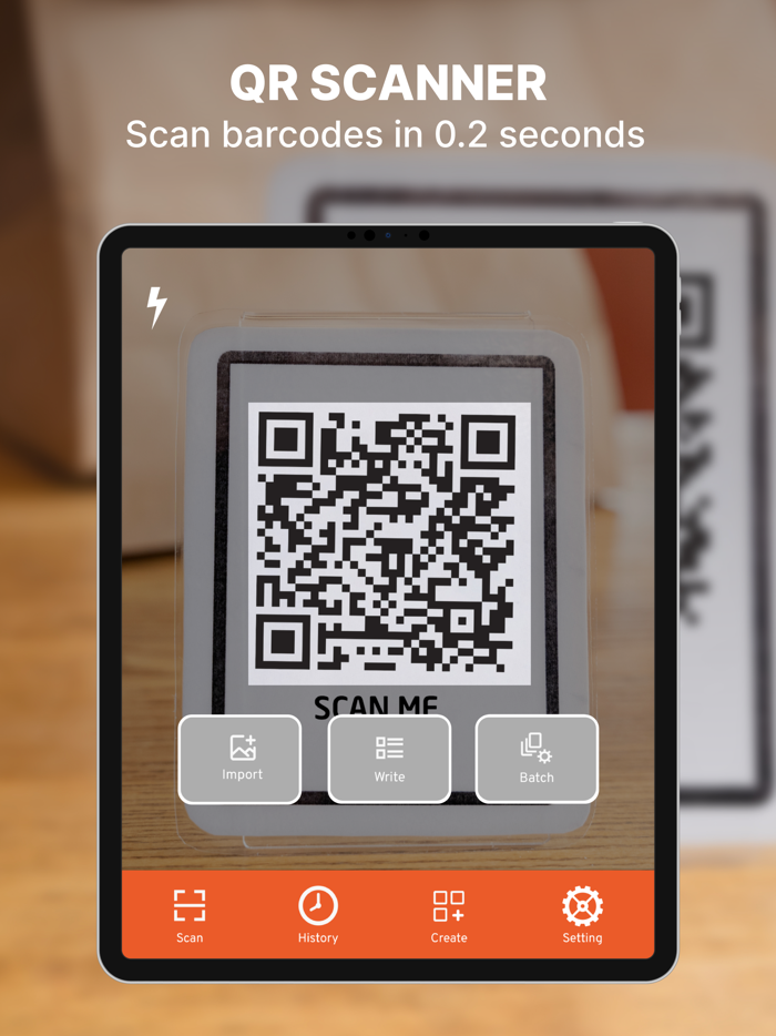 QR Barcode Scan Now