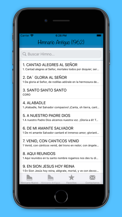 Himnario Nuevo Y Antiguo Screenshot