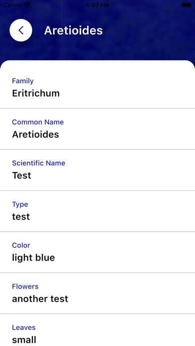 Alpine Wildflower Finder iPhone screenshot 7 - Photo & Video app