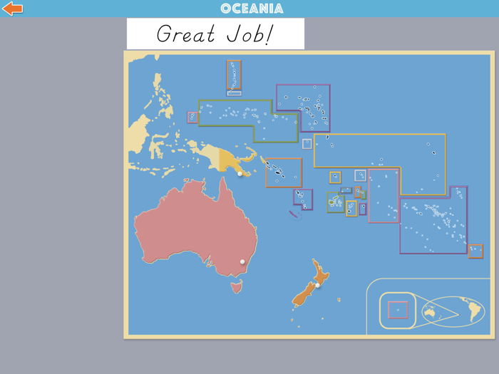 Oceania - Montessori Geography