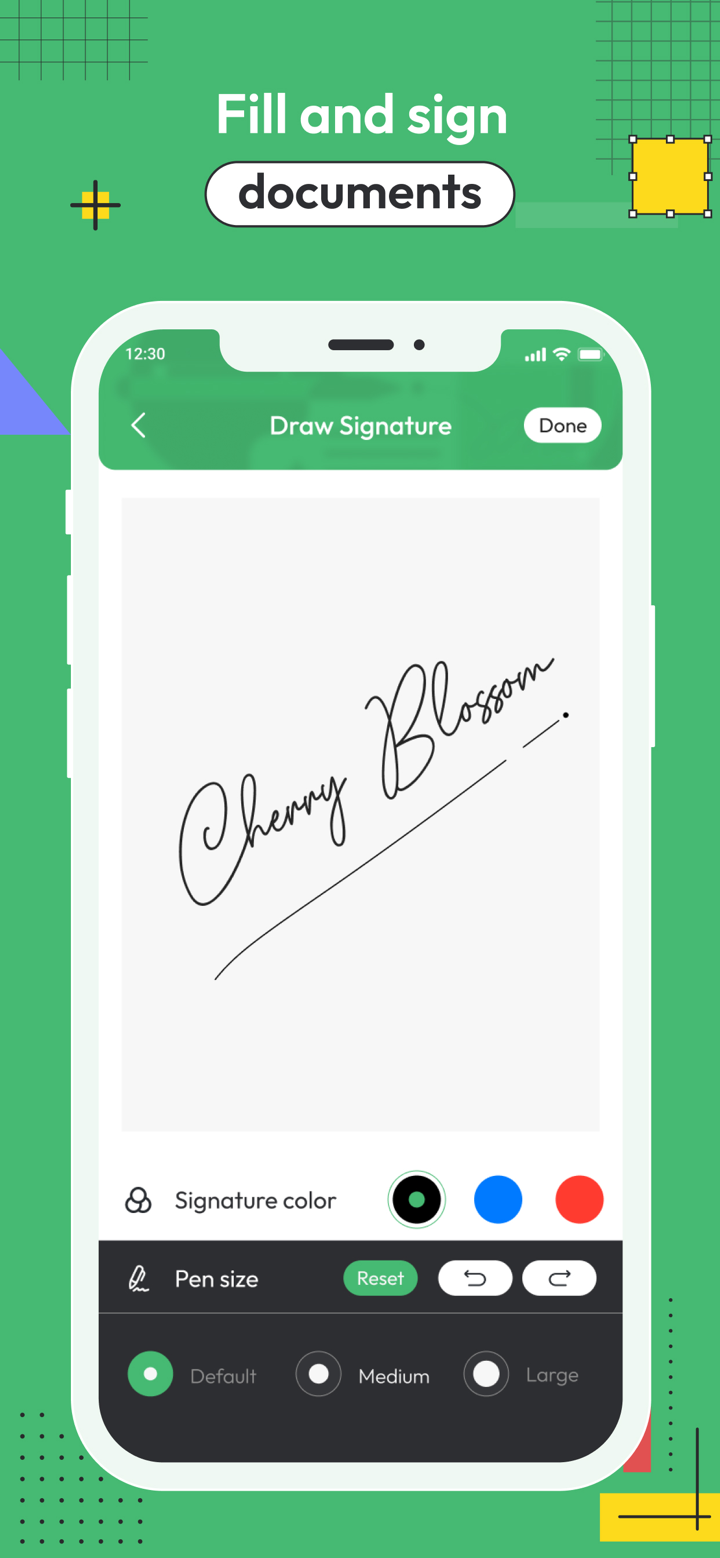 DocSign - Online Document Sign screenshot 1