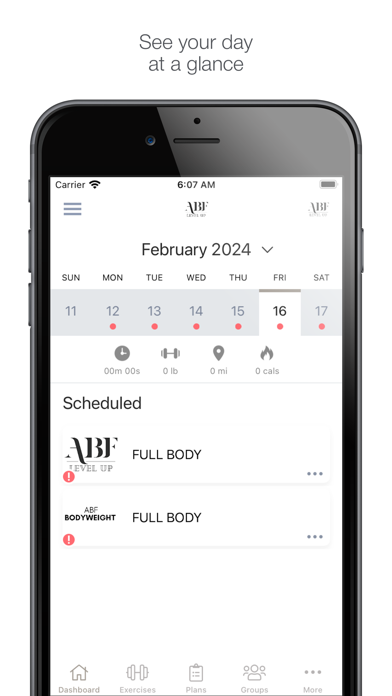 Audrey Bowman Fitness Screenshot