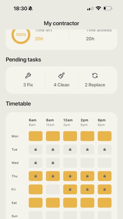 The Maintain App Property