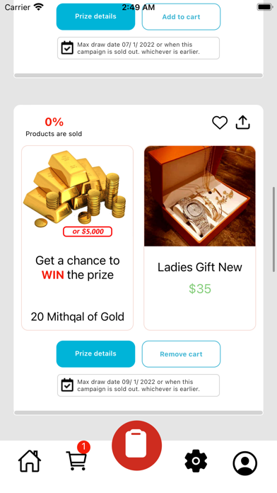 Shopwin App Screenshot