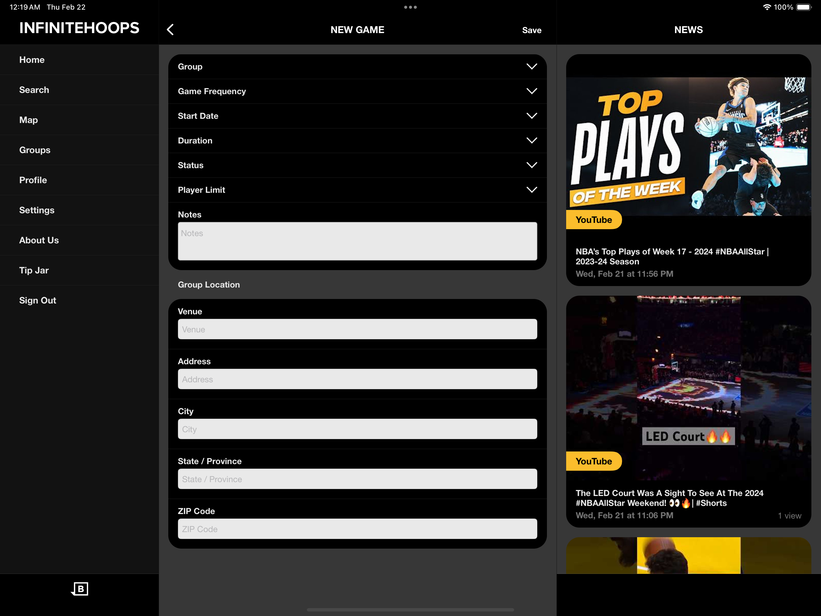 InfiniteHoops