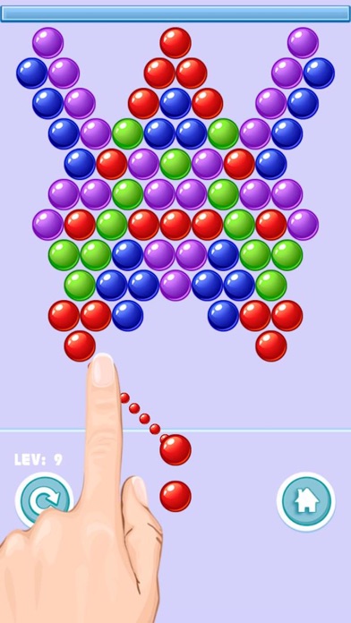 Bubble Shooter - Tap Finger Screenshot