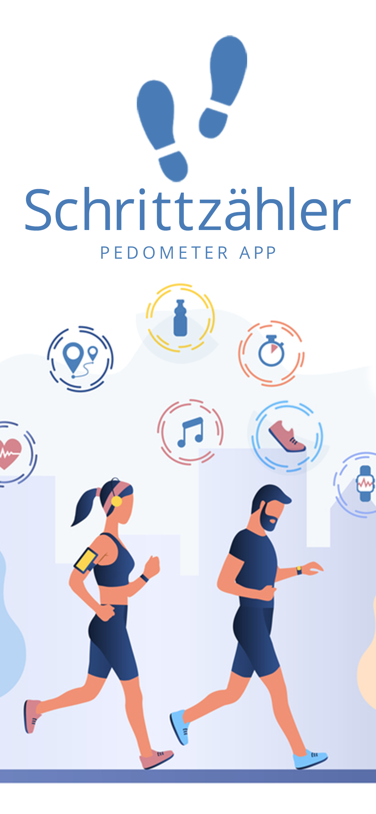 Schrittzähler: schritte zähler
