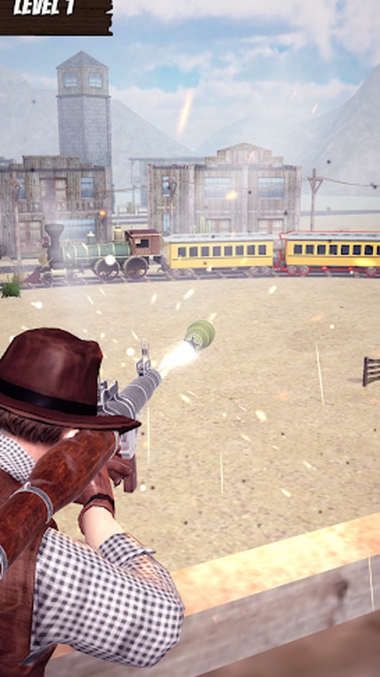 #1. WildWestTrainBlasting (iOS) 由: DoDo Game Co