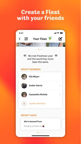 Game screenshot Fleat: Group social. mod apk