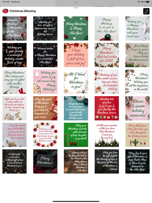 Screenshot #6 pour Christmas Blessings