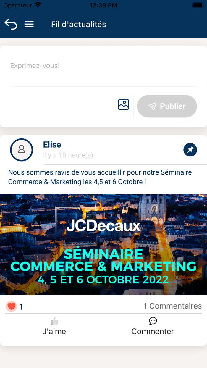 Séminaire DGCMD