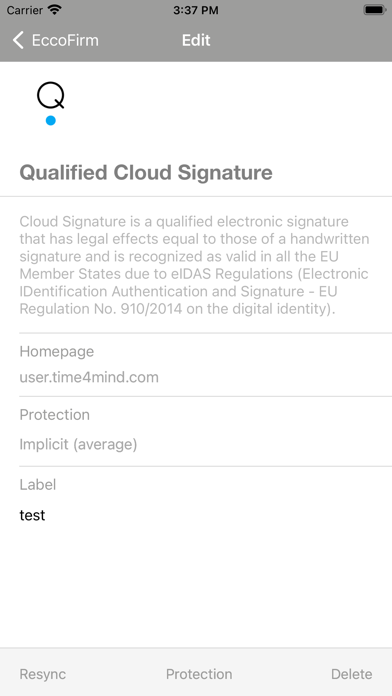 EccoFirm Screenshot