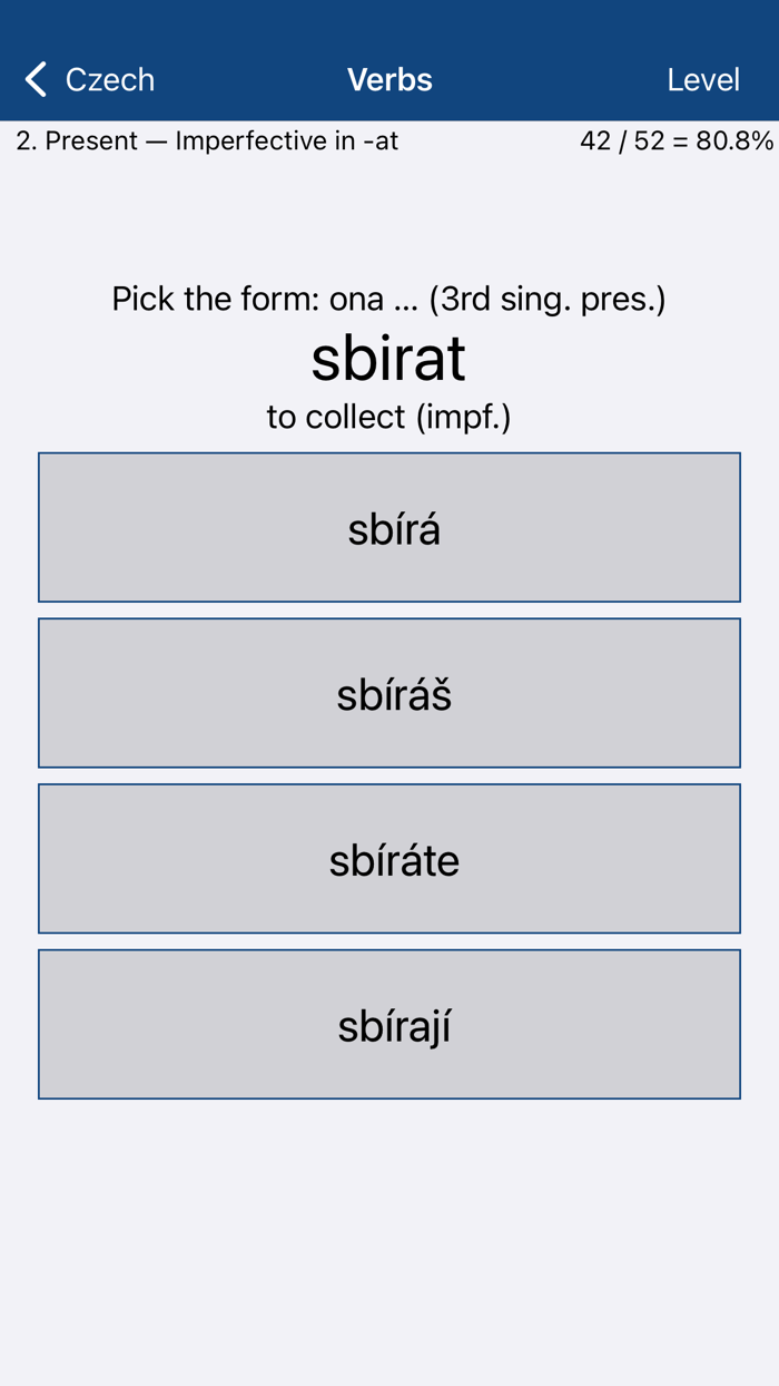 Liberation Philology Czech