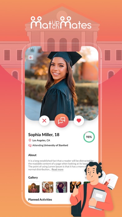 MatchUpMates: DormMates Finder Screenshot