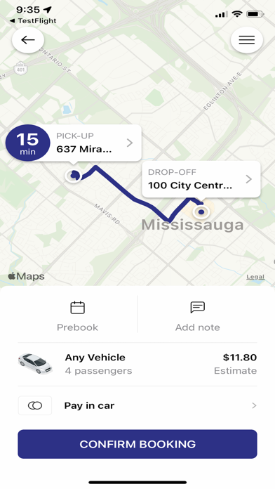 All Star Taxi Mississauga Screenshot