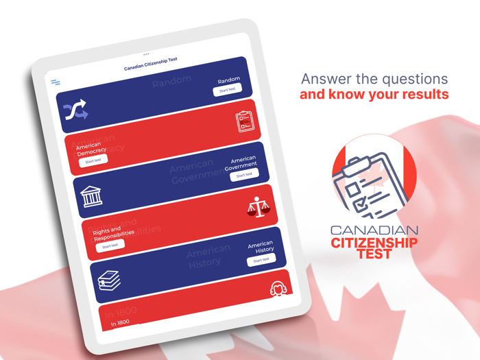 Canadian Citizenship Test App