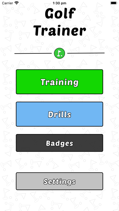 Golf Trainer buddy Screenshot