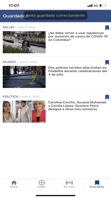 Noticias Caracol Screenshot