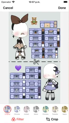 Game screenshot Outfit Ideas for Gacha mod apk
