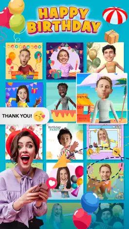 Game screenshot Happy Birthday eCards Maker mod apk