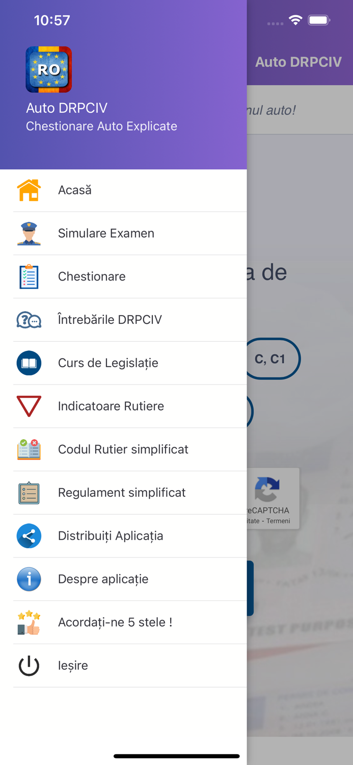 Auto DRPCIV - Chestionare Auto