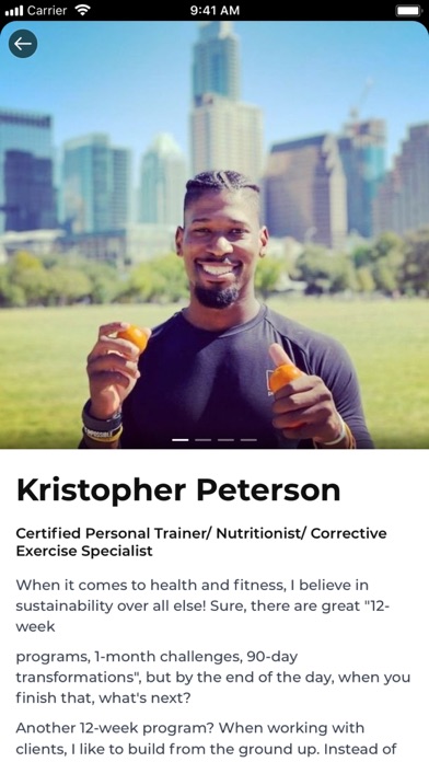 Korrective Pfitness Screenshot