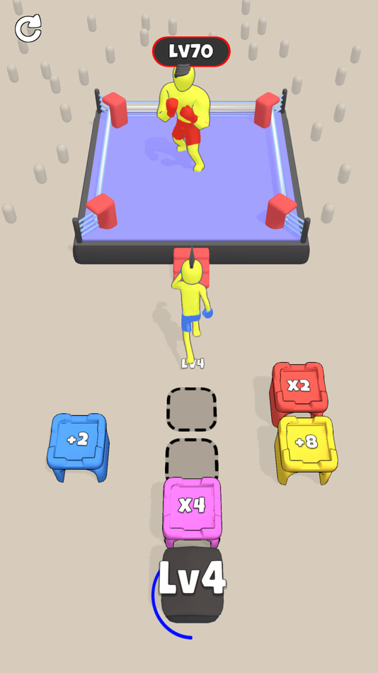 #2. Boxing Merge (iOS) 由: Ismail Simsek