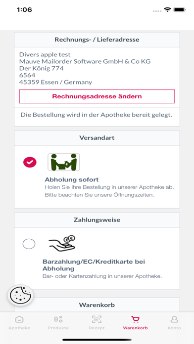 Ludgerus Apotheke Screenshot