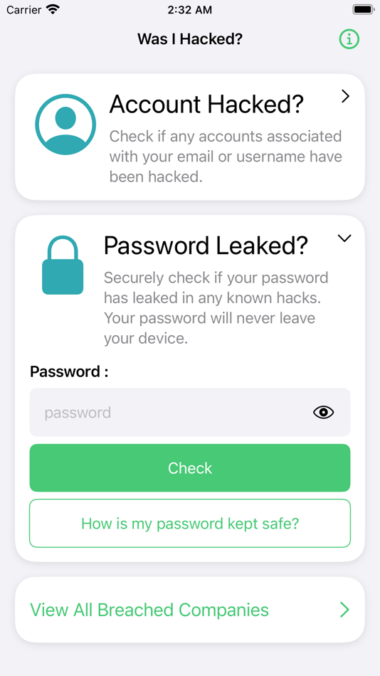 #6. Was I Hacked? (iOS) 由: Alexandra Holguin