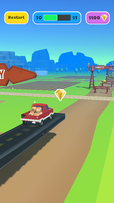 Flying Hills: Drive Master Screenshot