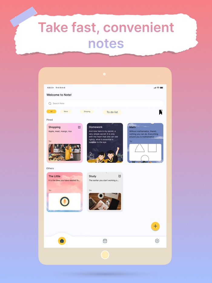 My Color - Note Widget App