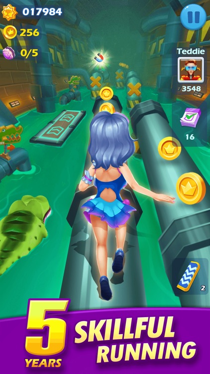 Subway Princess Runner screenshot-4